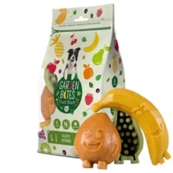 New Garden Bites Fruity Friends Mix 12,5cm 3 stk Snacks Til Hvalpe - Lækre Godbidder Til Træning Og Forkælelse|Hundeguf Og Tyggeben Til Hunde