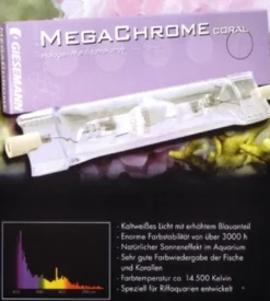 Best Hqi pære Megachrome 250 watt. - 14.500 Kelvin. Lysstofrør Og Pærer Til Akvarier