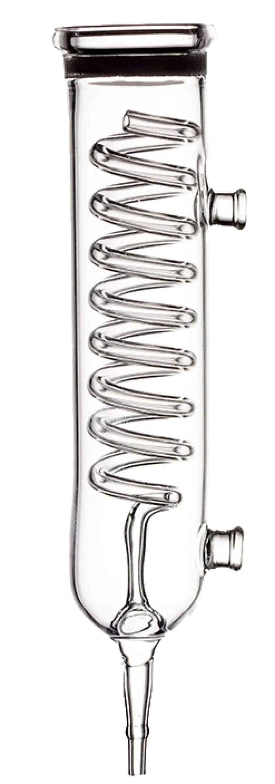 Glas CO2 Diffuser med spiral bubble tæller L C02-Udstyr Til Akvarier