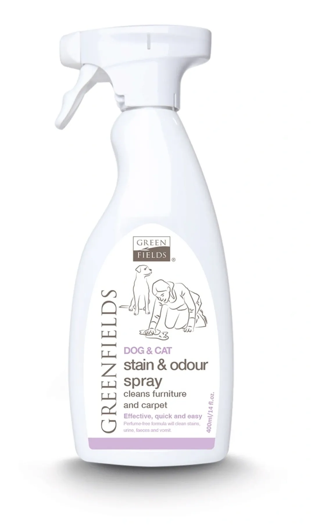 Best Plet og Lugtfjerner Spray 400 ml Plejemidler Til Katte|Plejemidler Til Hund Med Fokus På Sundhed Og Velvære