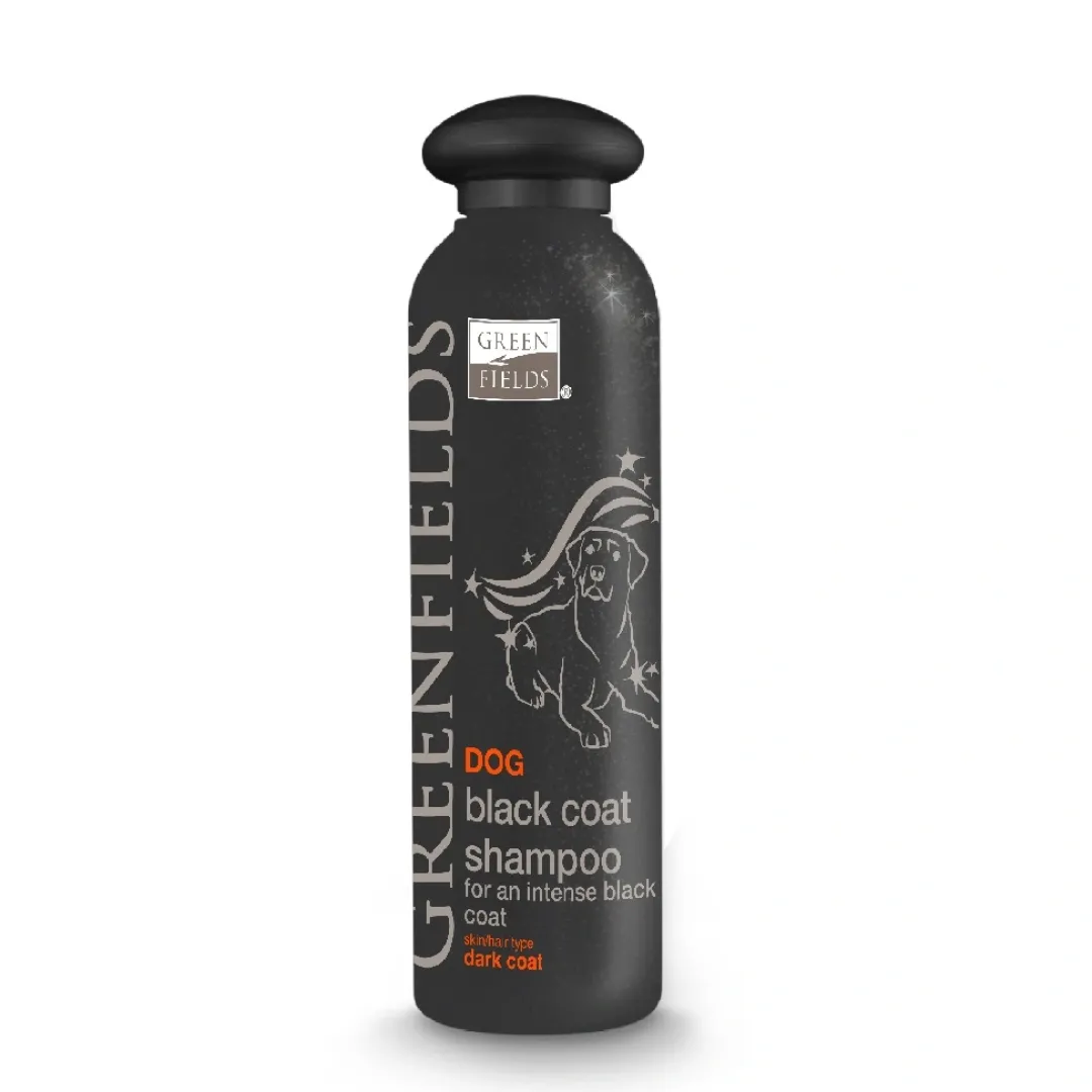 New Shampoo Sort Pels 250 ml Plejemidler Til Hund Med Fokus På Sundhed Og Velvære