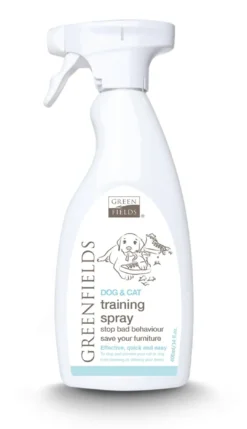 Training Spray 400 ml Plejemidler Til Hund Med Fokus På Sundhed Og Velvære|Pleje Af Hvalpe - Alt I Plejemidler Til Pels, Poter Og Hud