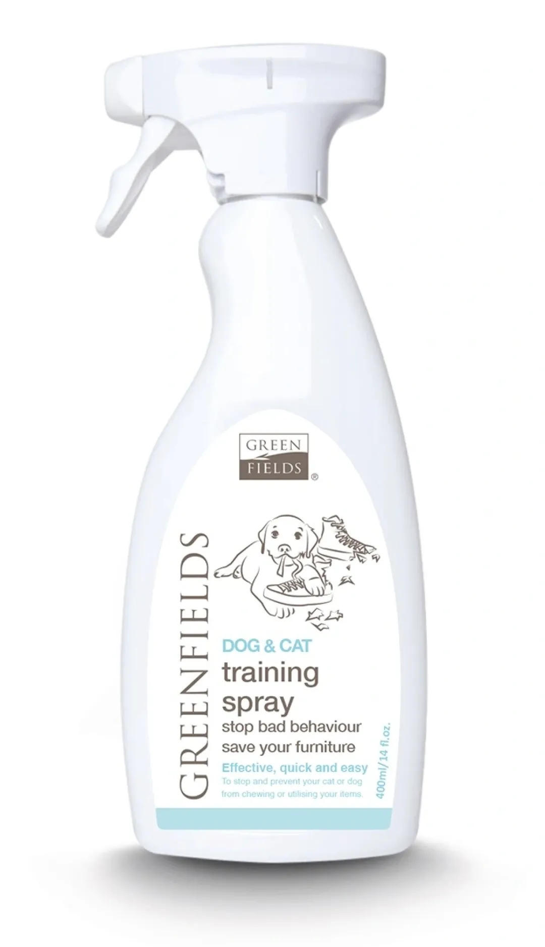 Training Spray 400 ml Plejemidler Til Hund Med Fokus På Sundhed Og Velvære|Pleje Af Hvalpe - Alt I Plejemidler Til Pels, Poter Og Hud