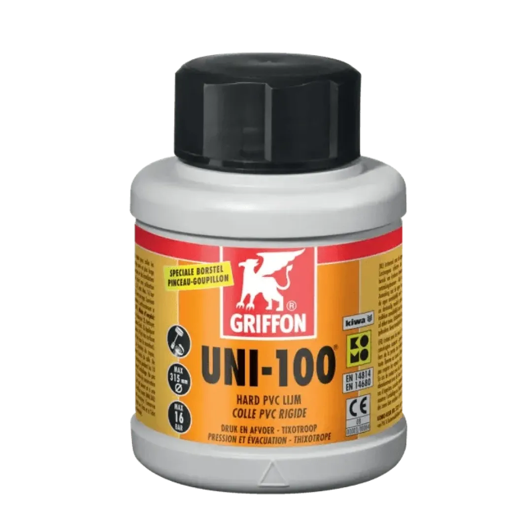 Online Griffon UNI-100 lim ( rørlim) med pensel 500 gram Pvc-Rør Og Fittings
