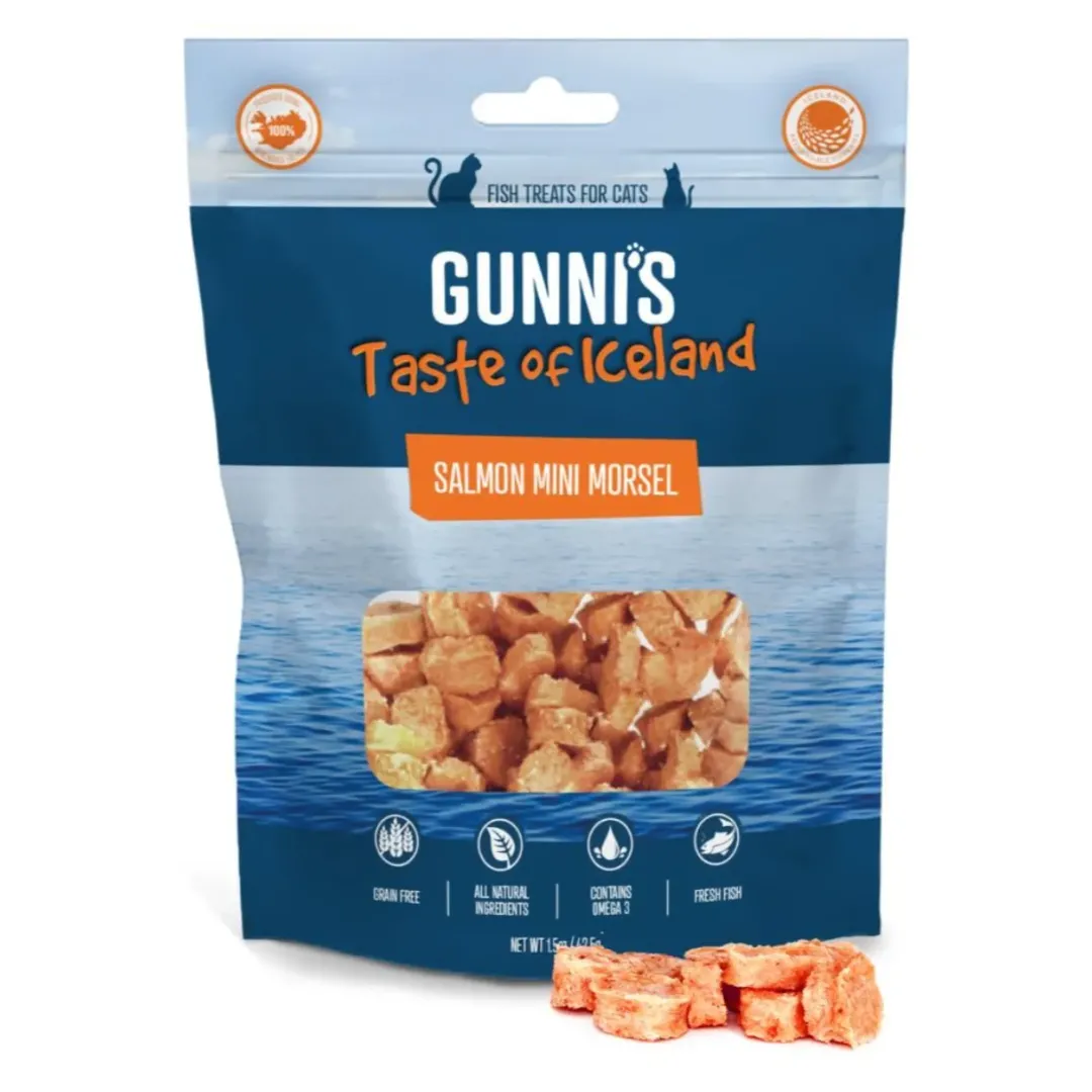 mini kattegodbidder med laks 42,5 g Kattefoder & Snacks|Killingesnacks - Sunde Godbidder Til Killinger