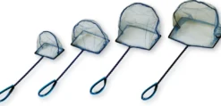 Best Fiskenet finmasket 10 cm Blå Andet Akvarieudstyr