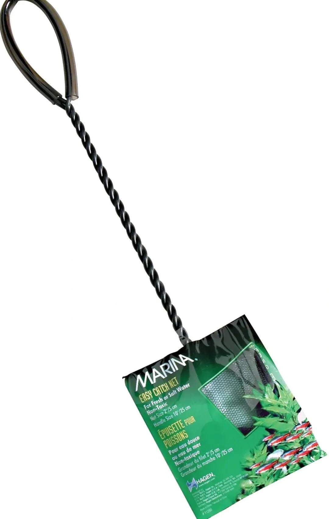 Hot Fiskenet grovmasket 5 cm Sort Andet Akvarieudstyr
