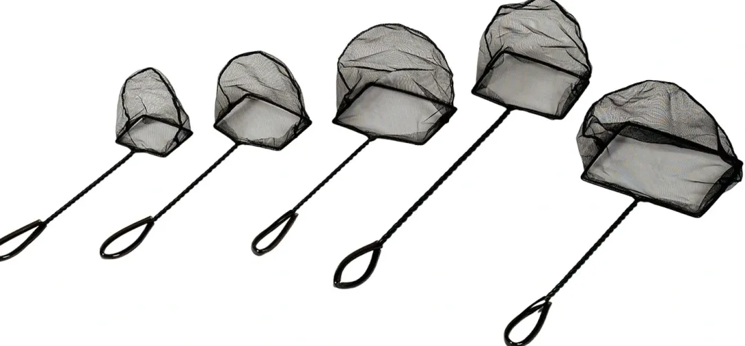 Hot Fiskenet grovmasket 5 cm Sort Andet Akvarieudstyr