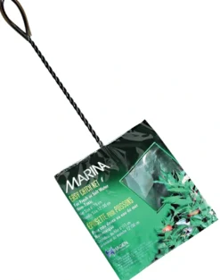 New Fiskenet grovmasket 15 cm Sort Andet Akvarieudstyr