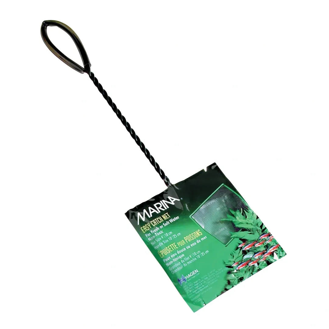 Sale Fiskenet grovmasket 10 cm Sort Andet Akvarieudstyr