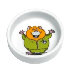Hamsterskål 8 cm Drikkeflasker & Foderskåle Til Gnavere & Kaniner