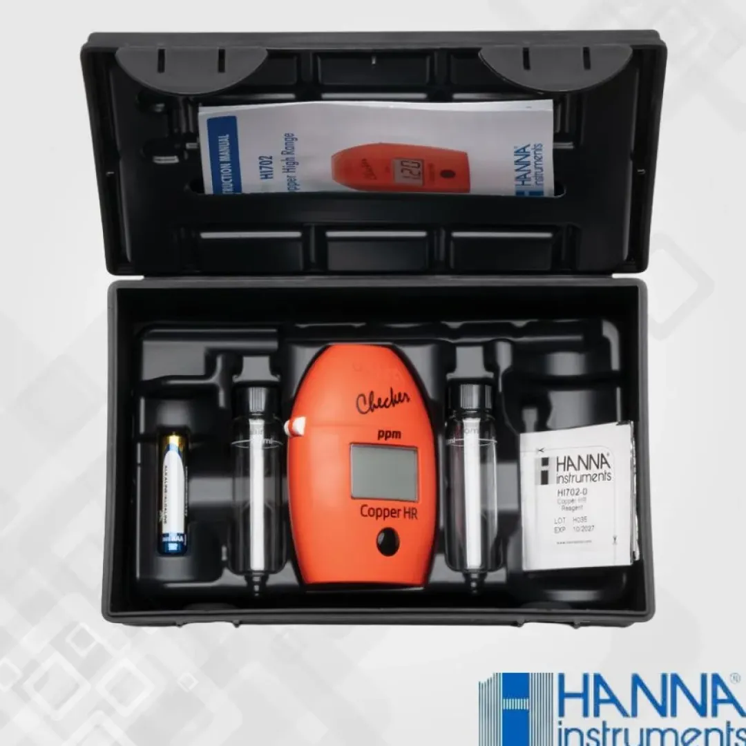 Outlet Hanna Checker HC HI702 til høje kobberniveauer i ferskvand (0,00 til 5,00 mg/l) Måleudstyr Til Akvarium