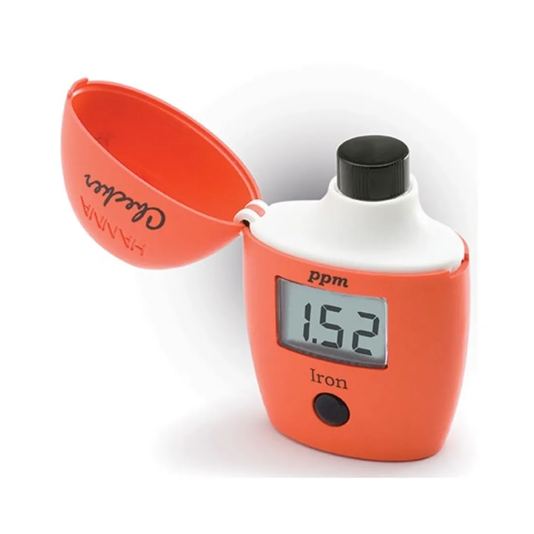 Outlet Hanna Checker HC HI721 til Jern (Fe) niveauer i ferskvand (0,00 til 5,00 mg/l) Måleudstyr Til Akvarium