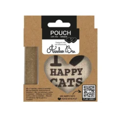 New HappyCat Pouch med catnip Killingelegetøj - Sjov, Træning Og Aktivering For Killinger|Kattelegetøj
