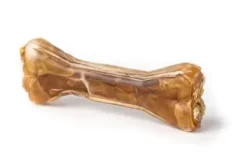 New Håndlavet Presset Tyggeben med fyld af hest 17 cm 100 g - stort tyggeben Hundeguf Og Tyggeben Til Hunde