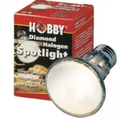 Hot Diamond Halogen spotlight 50 watt Terrarielysstofrør, Pærer Og Varme