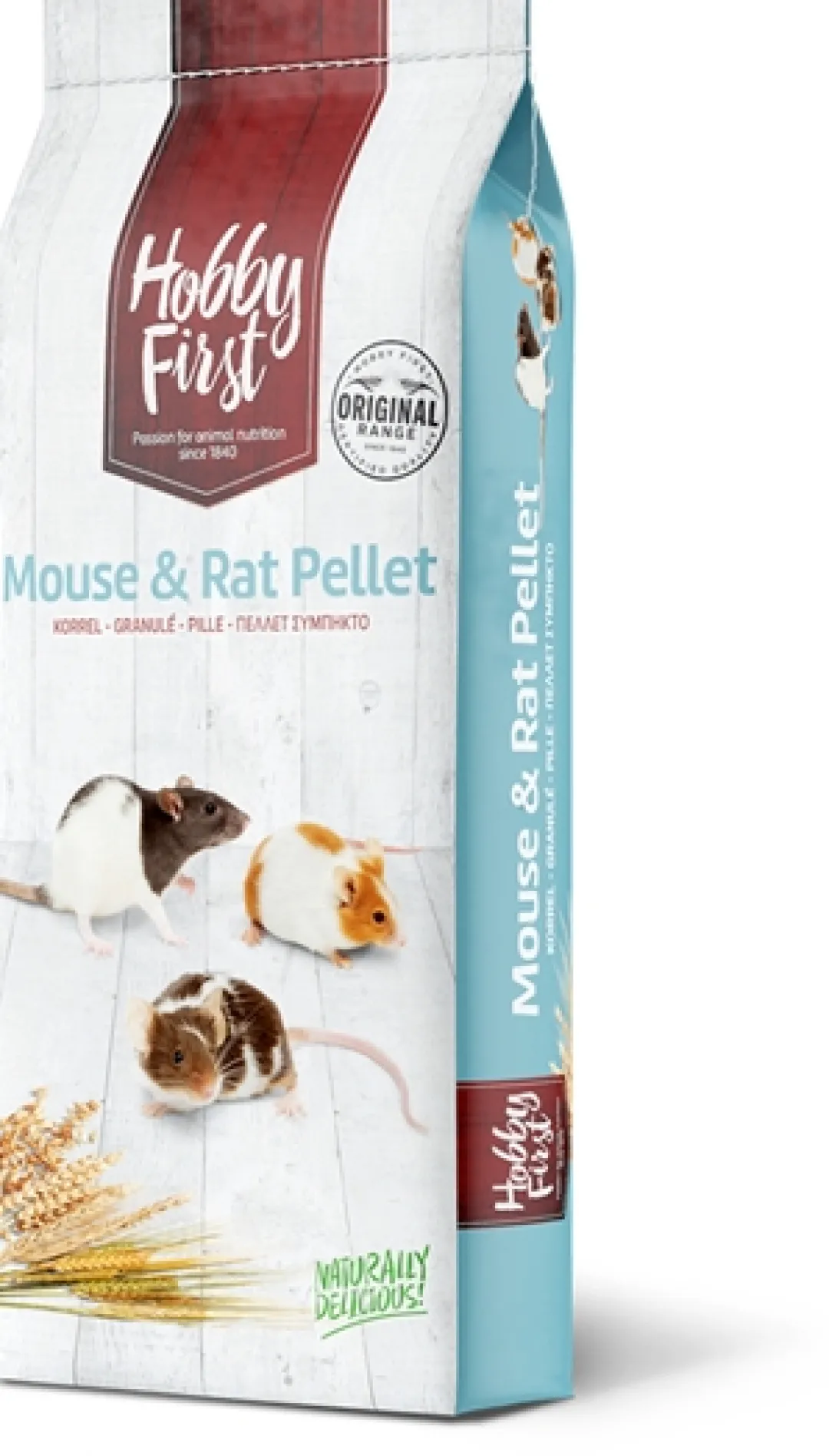 Best Hobby First, Mus & Rotte Pellet, 20 kg Foder & Snack Til Gnavere & Kanin