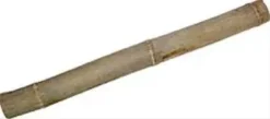 Clearance Gul Bambus 50 cm Ø 4,5-5,5 cm Dekoration Til Terrarier