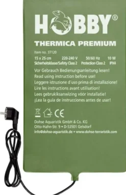 New Thermica premium 15x25cm 10W Terrarielysstofrør, Pærer Og Varme