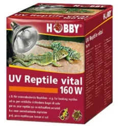 Hot UV Reptile vital 160 W Terrarielysstofrør, Pærer Og Varme