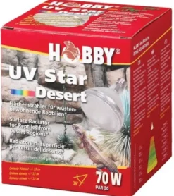 Hot UV Star Desert 70 Watt Terrarielysstofrør, Pærer Og Varme