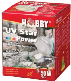 Discount UV Star Power 50 Watt Terrarielysstofrør, Pærer Og Varme