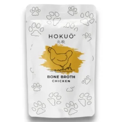 Clearance Hokuo Chicken Bone Broth 100 ml - naturlig kyllingebouillon til hunde og katte Hundefoder|Fodertilskud Til Hvalpe - Støtte Til Sund Vækst Og Trivsel