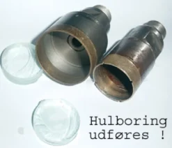 Online Hulboring i glas 27 mm hul (Max. 19 mm glas) Filtersystemer Til Saltvandsakvarier