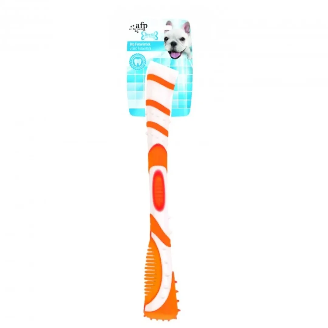 New Hunde Dental bidelegetøj Futuristick L - tandplejende hundelegetøj Hundelegetøj Til Alle Hunde Leg Og Aktivering Året Rundt|Legetøj Til Hvalpe - Sjov Leg, Aktivering Og Tryghed Fra Første Dag