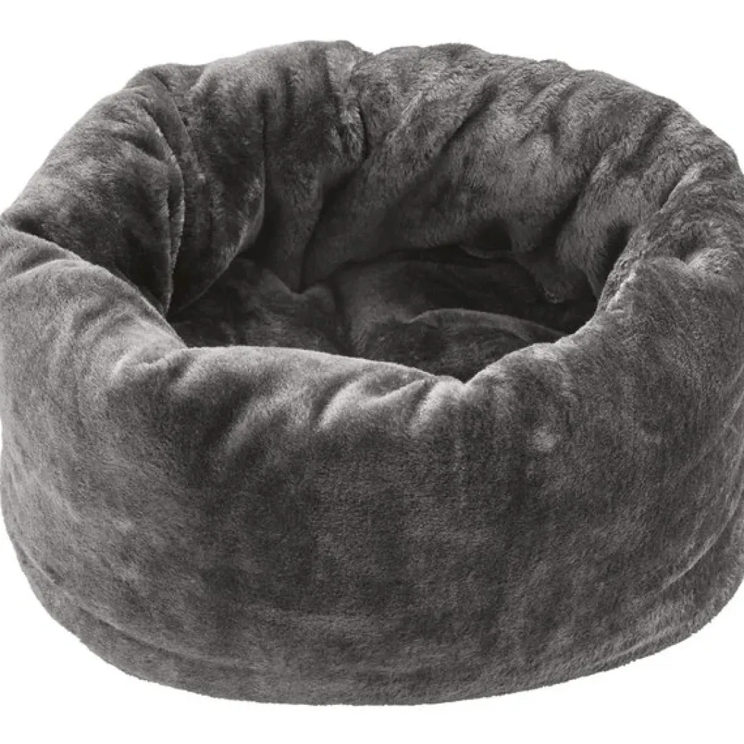 Best Hunde- og katteseng Livingston Ø 45 cm Grå Killingesenge Og Afslapningspladser - Trygge Hvilepladser Til Små Katte|Hundesenge Og Kurve Til Hunde - Bløde Og Komfortable