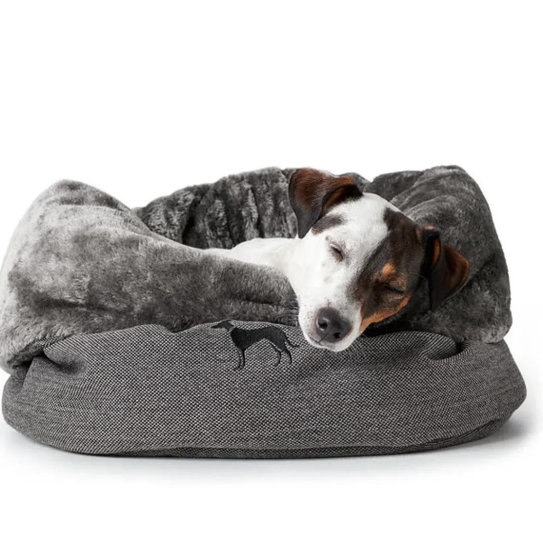 Best Hunde- og katteseng Livingston Ø 45 cm Grå Killingesenge Og Afslapningspladser - Trygge Hvilepladser Til Små Katte|Hundesenge Og Kurve Til Hunde - Bløde Og Komfortable