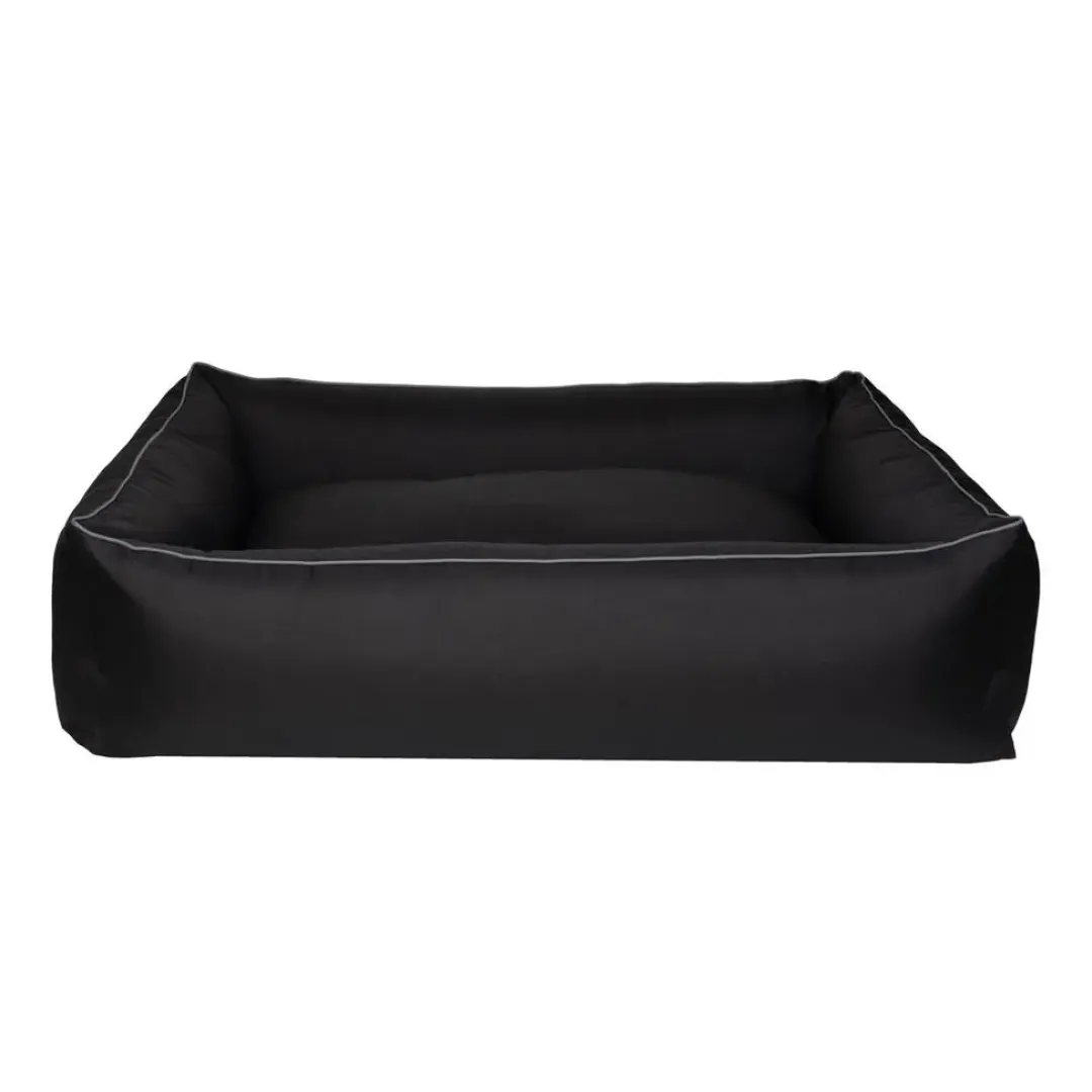 New Hundeseng GOLF Large 90x75 cm Sort Hundesenge Og Kurve Til Hunde - Bløde Og Komfortable|Sovepladser Til Hvalpe - Hundesenge, Kølemåtter Og Trygge Hvilesteder