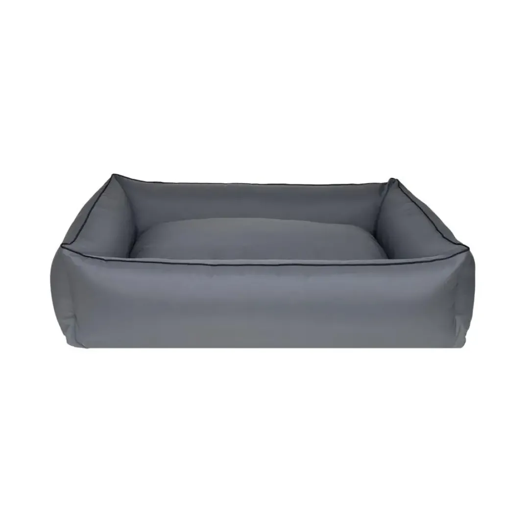 Discount Hundeseng GOLF XLarge 100x85 cm Grå Hundesenge Og Kurve Til Hunde - Bløde Og Komfortable|Sovepladser Til Hvalpe - Hundesenge, Kølemåtter Og Trygge Hvilesteder
