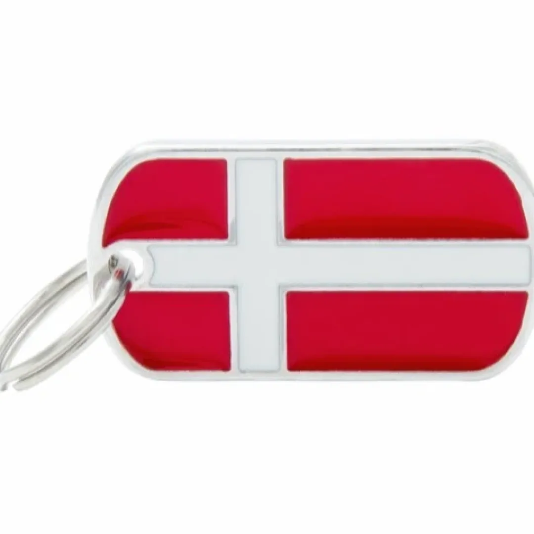 Outlet Hundetegn My Family Flag Danmark Hundetegn Til Hvalpe - Sikkerhed Og Tryghed Hvis Hvalpen Løber Væk|Hundetegn Og Smykker Med Stil Og Sikkerhed