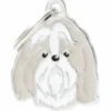 Hundetegn My family Friends Shih Tzu Hundetegn Til Hvalpe - Sikkerhed Og Tryghed Hvis Hvalpen Løber Væk|Hundetegn Og Smykker Med Stil Og Sikkerhed