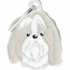 Hundetegn My family Friends Shih Tzu Hundetegn Til Hvalpe - Sikkerhed Og Tryghed Hvis Hvalpen Løber Væk|Hundetegn Og Smykker Med Stil Og Sikkerhed