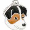 Clearance Hundetegn My Family Jack Russell tricolor Hundetegn Til Hvalpe - Sikkerhed Og Tryghed Hvis Hvalpen Løber Væk|Hundetegn Og Smykker Med Stil Og Sikkerhed