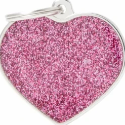 Discount Hundetegn My family Shine Hjerte Pink Stor Hundetegn Til Hvalpe - Sikkerhed Og Tryghed Hvis Hvalpen Løber Væk|Hundetegn Og Smykker Med Stil Og Sikkerhed