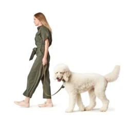 New Aalborg Førerline til Hund Oliven 13/110 Hundesnor I Mange Varianter Og Materialer|Hundesnor Til Hvalpe