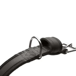 Outlet Aalborg Rustica Sort 60 - 45-55 cm Hvalpehalsbånd - Bløde Og Sikre Halsbånd Med Perfekt Pasform Til Din Hvalp|Hundehalsbånd Med Stil - Komfort Og Sikkerhed Til Din Hund