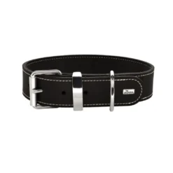 Outlet Aalborg Special Hundehalsbånd Sort 55 - 40-48 cm Hvalpehalsbånd - Bløde Og Sikre Halsbånd Med Perfekt Pasform Til Din Hvalp|Hundehalsbånd Med Stil - Komfort Og Sikkerhed Til Din Hund