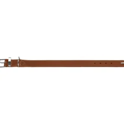New Aalborg Special Hundehalsbånd 40 Cognac - 28-34 cm Hvalpehalsbånd - Bløde Og Sikre Halsbånd Med Perfekt Pasform Til Din Hvalp|Hundehalsbånd Med Stil - Komfort Og Sikkerhed Til Din Hund