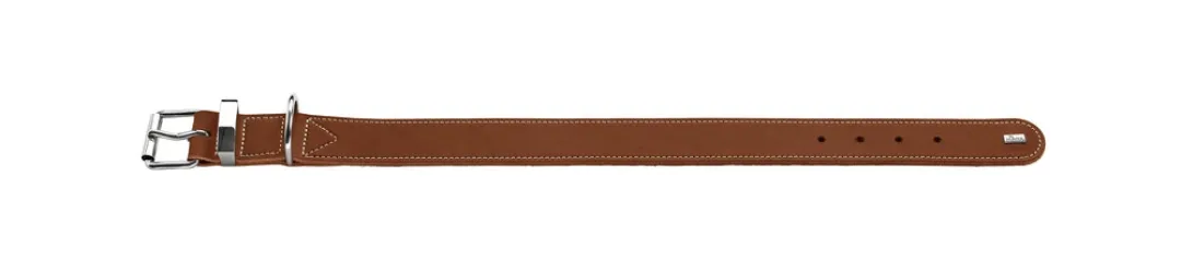 Discount Aalborg Special Hundehalsbånd 30 Cognac - 20-24 cm 2 cm Hvalpehalsbånd - Bløde Og Sikre Halsbånd Med Perfekt Pasform Til Din Hvalp|Hundehalsbånd Med Stil - Komfort Og Sikkerhed Til Din Hund