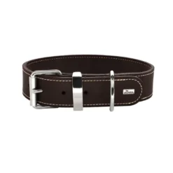 Clearance Aalborg 50 Special Mørkebrunt hundehalsbånd - 36-44 cm Hvalpehalsbånd - Bløde Og Sikre Halsbånd Med Perfekt Pasform Til Din Hvalp|Hundehalsbånd Med Stil - Komfort Og Sikkerhed Til Din Hund