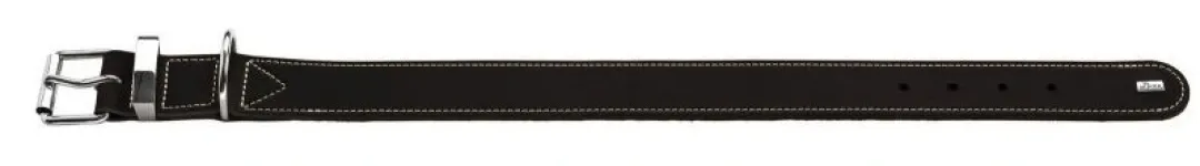 New Aalborg 55 Special Sort hundehalsbånd - 40-48 cm Hvalpehalsbånd - Bløde Og Sikre Halsbånd Med Perfekt Pasform Til Din Hvalp|Hundehalsbånd Med Stil - Komfort Og Sikkerhed Til Din Hund