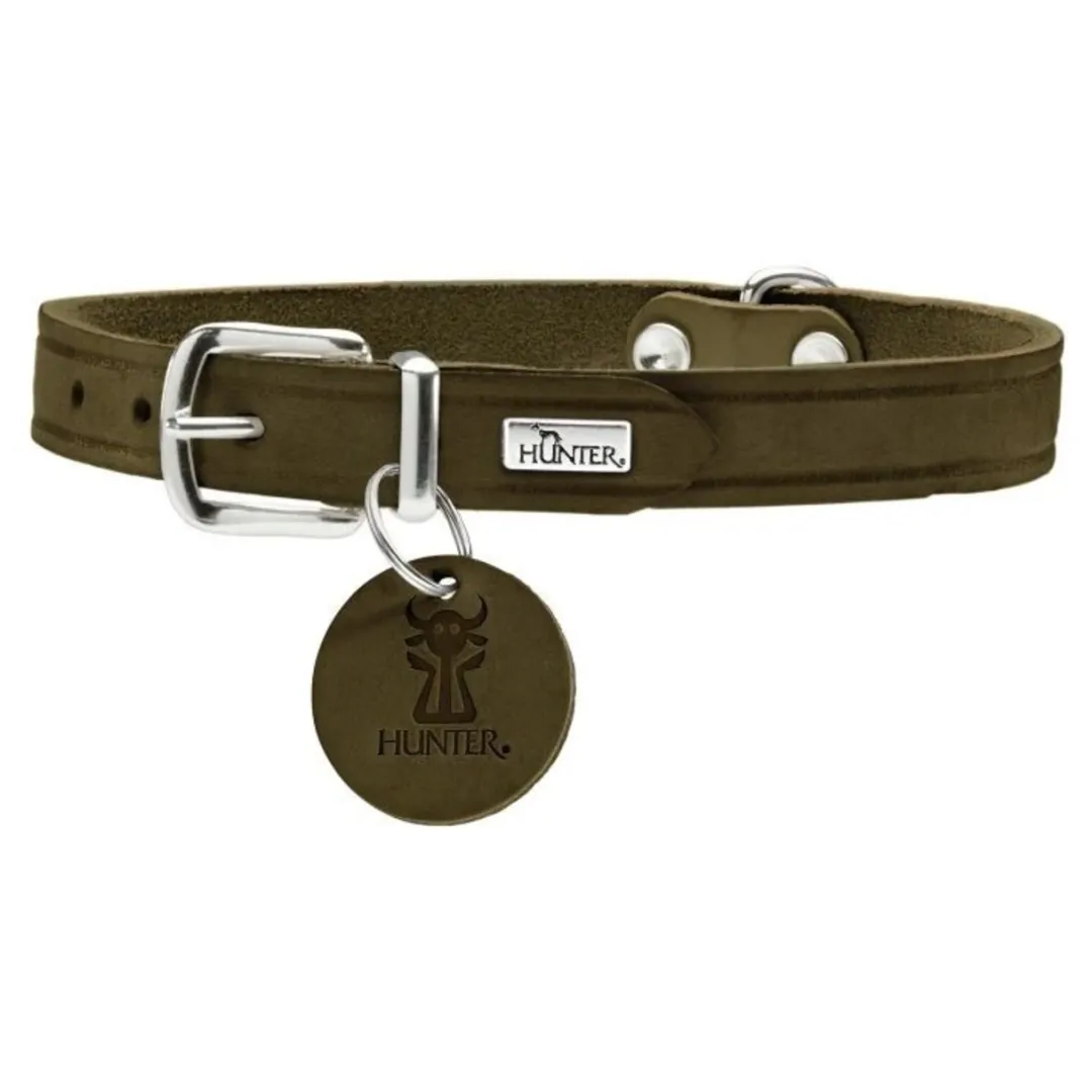 Discount Aalborg Sport Oliven 42 hundehalsbånd - 32-38 cm Hvalpehalsbånd - Bløde Og Sikre Halsbånd Med Perfekt Pasform Til Din Hvalp|Hundehalsbånd Med Stil - Komfort Og Sikkerhed Til Din Hund