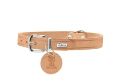 Clearance Aalborg Sport Tan 32 hundehalsbånd - 24-29 cm Hvalpehalsbånd - Bløde Og Sikre Halsbånd Med Perfekt Pasform Til Din Hvalp|Hundehalsbånd Med Stil - Komfort Og Sikkerhed Til Din Hund