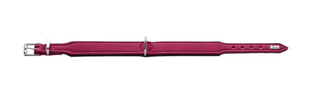 Outlet Basic halsbånd str.50 Pink - 35,0-43,0 cm Hvalpehalsbånd - Bløde Og Sikre Halsbånd Med Perfekt Pasform Til Din Hvalp|Hundehalsbånd Med Stil - Komfort Og Sikkerhed Til Din Hund