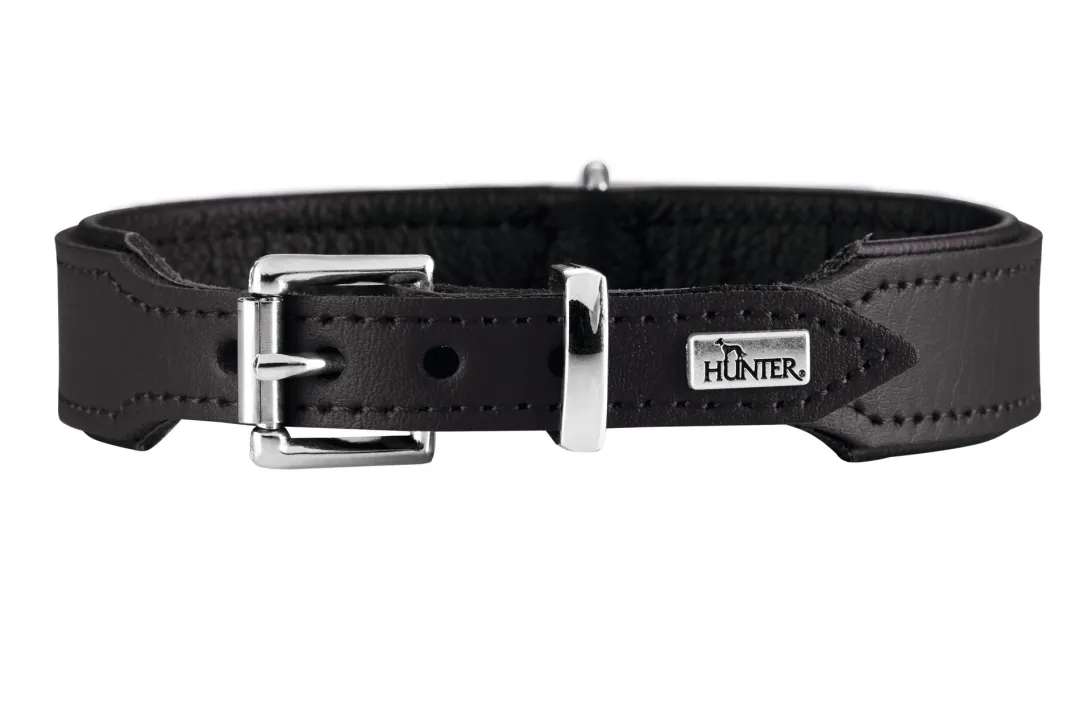 Outlet Basic halsbånd str.37 Sort - 30,0-34,5 cm Hvalpehalsbånd - Bløde Og Sikre Halsbånd Med Perfekt Pasform Til Din Hvalp|Hundehalsbånd Med Stil - Komfort Og Sikkerhed Til Din Hund