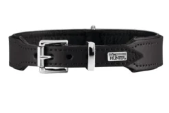 Basic halsbånd str.65 Sort - 51,0-58,5 cm Hvalpehalsbånd - Bløde Og Sikre Halsbånd Med Perfekt Pasform Til Din Hvalp|Hundehalsbånd Med Stil - Komfort Og Sikkerhed Til Din Hund